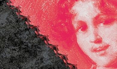 part of the painting 'Russian boy with balalaika'