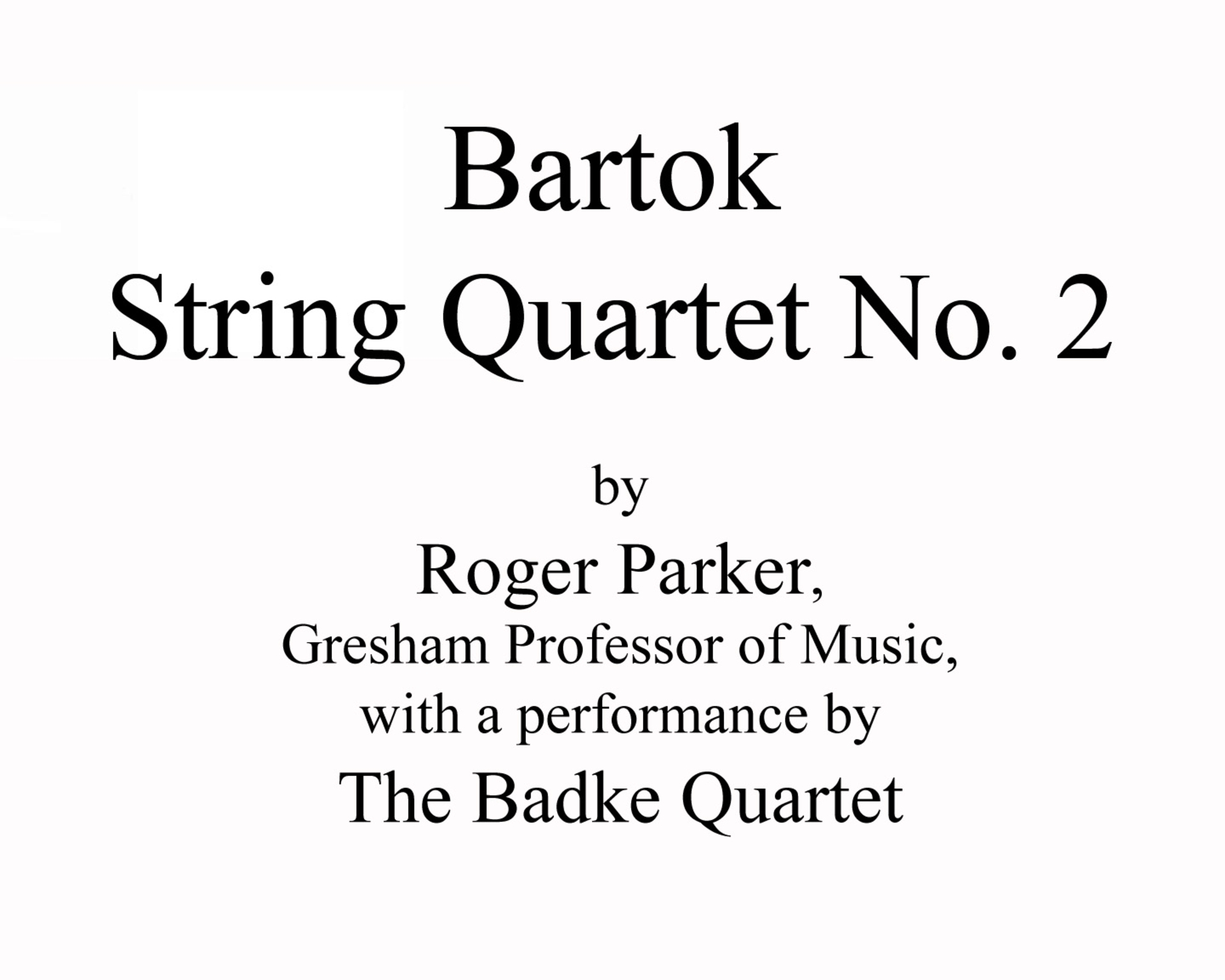 In the wake of Bartók