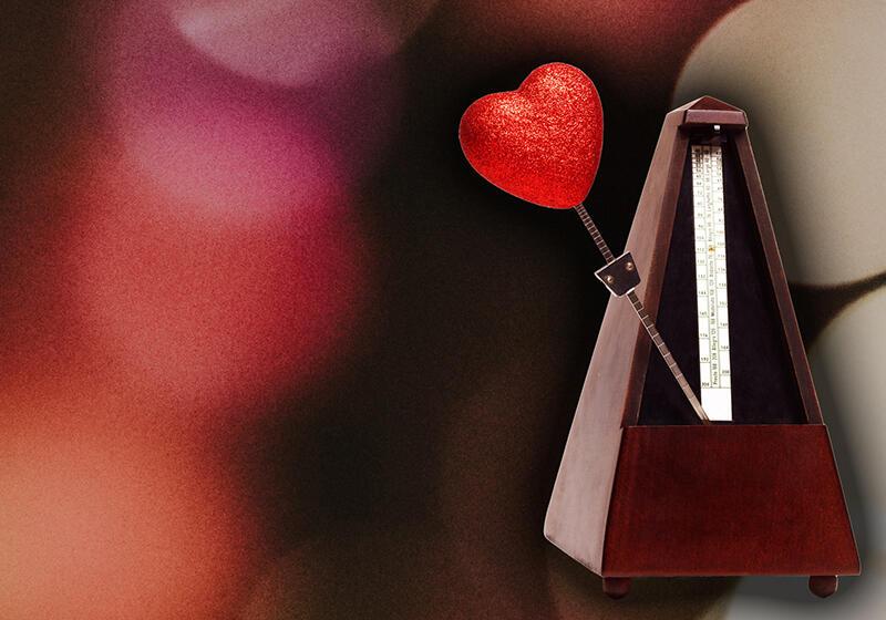 Heart and metronome