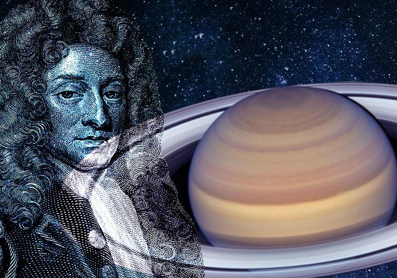 Sir Christopher Wren against Rings of Saturn