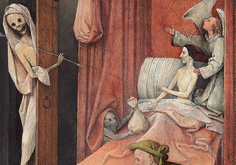 "Death and the Miser" by Hieronymus Bosch