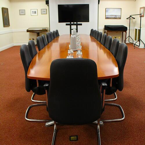 The Council Chamber at Barnard's Inn Hall