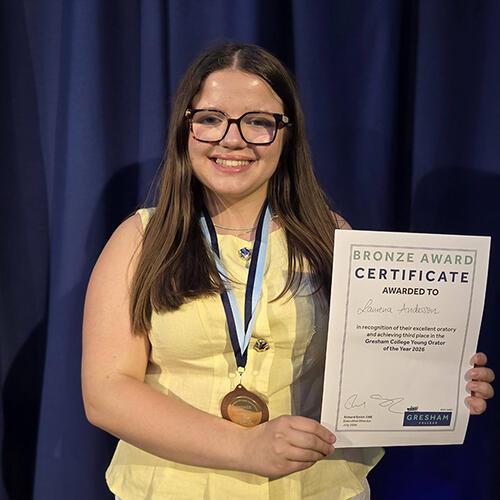 Laurena Anderson, The Coopers Company and Coborn School, Upminster 