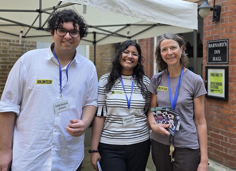 Open House volunteers