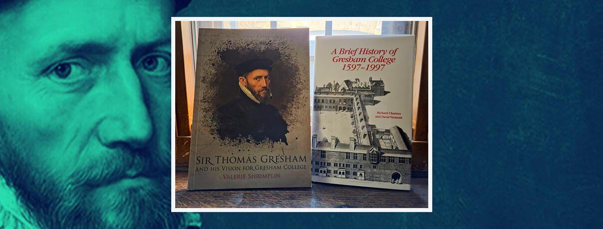 Two books on a desk