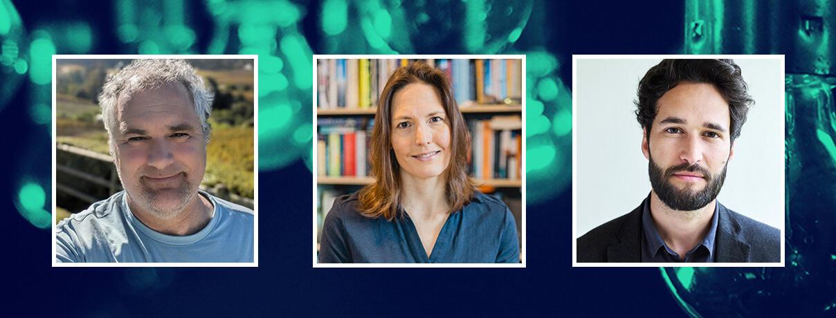 Professors Matt Jones, Helen Czerski and Daniel Susskind