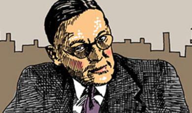 an illustration of T.S Eliot