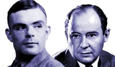 Image of Turing and von Neumann
