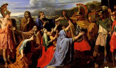 Nicolas Poussin's painting, "The Triumph of Bacchus"