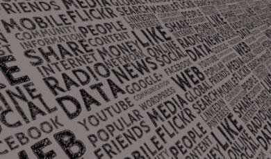 Words related to social media and online content