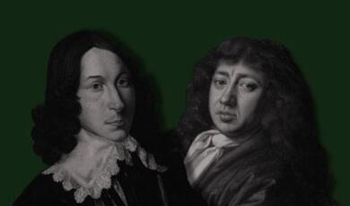 Portrait of Samuel Pepys and John Evelyn