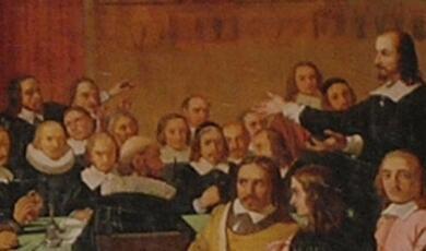 The Assertion of Liberty of Conscience by the Independents at the Westminster Assembly of Divines, painted by John Rogers Herbert