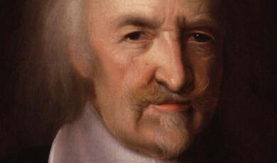 A portrait of Thomas Hobbes