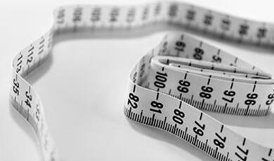 White measuring tape