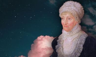 Painting of Caroline Lucretia Herschel