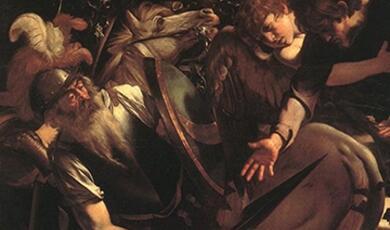 The Conversion of St. Paul painting by Caravaggio