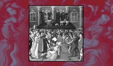 drawing of the execution of Charles I