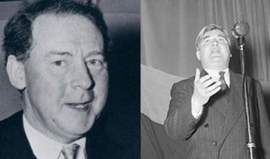 Hugh Gaitskell and Aneurin Bevan