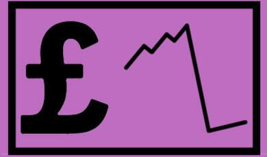 Pound sign against purple background