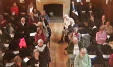 photograph of the audience