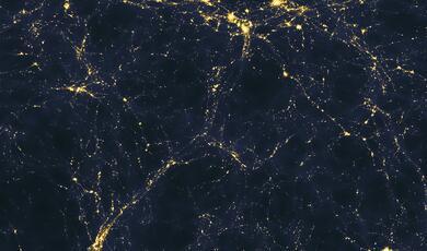 a galaxy filament