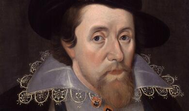 King James I portrait