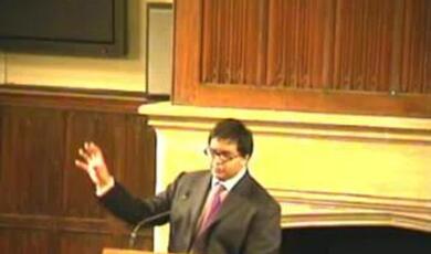 Photograph of lecture