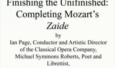 First slide of presentation showing lecture title and speaker's name