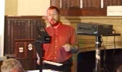 Harold Thimbleby Lecturing