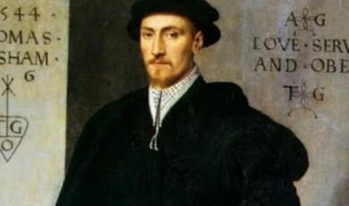 Painting of Thomas Gresham