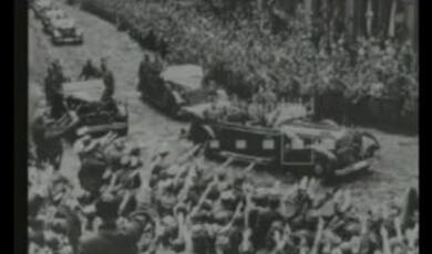 voyages of scientific exploration Hitler's car enters into capture city