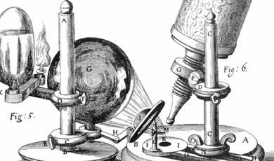 Drawings of scientific instruments