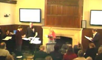 Photograph of the lecture