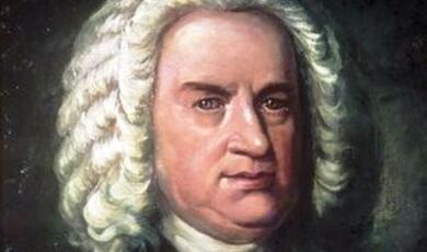 Painting of J S Bach