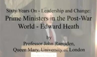 First slide of presentation showing lecture title and speaker's name