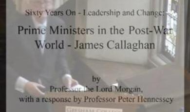 First slide of presentation showing lecture title and speaker's name