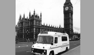 Ambulance and Big Ben