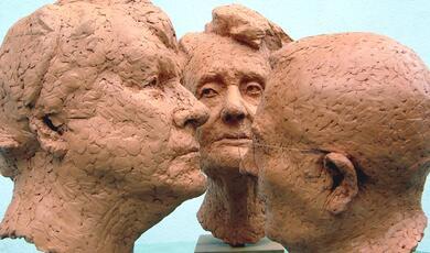 Environment Triptych by sculptor Jon Edgar