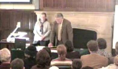 Photograph of a lecture