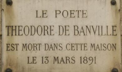 The grave of Theodore de Banville