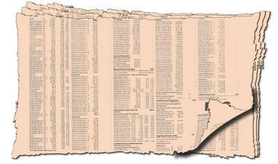 a computer generated image of a scroll with digitised text written on it