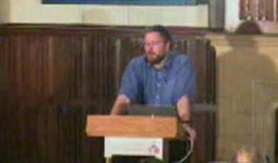 harold thimbleby at the podium