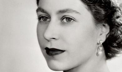 Photograph of young Queen Elizabeth II