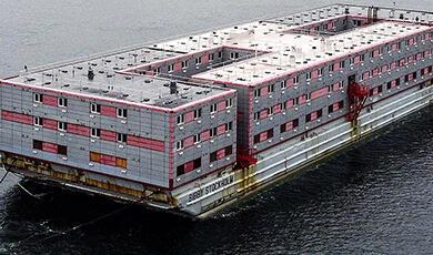 The Bibby Stockholm