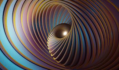 abstract colourful shiny swirl background