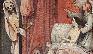 "Death and the Miser" by Hieronymus Bosch