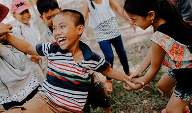 Children playing