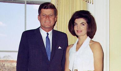 John F Kennedy and Jacqueline Kennedy