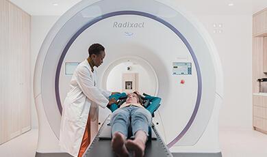 Person in MRI