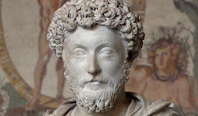 Bust of stoic and Emperor, Marcus Aurelius